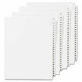 Workstationpro Legal Index, Side Tab 2, 8.5 in. x 11 in., 25-PK, .55 Cut, 25PK TH517548